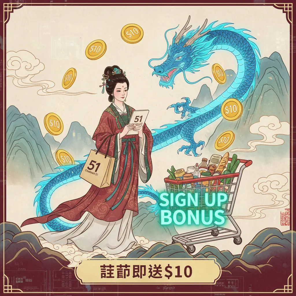 $10 sign up bonus - Checkout