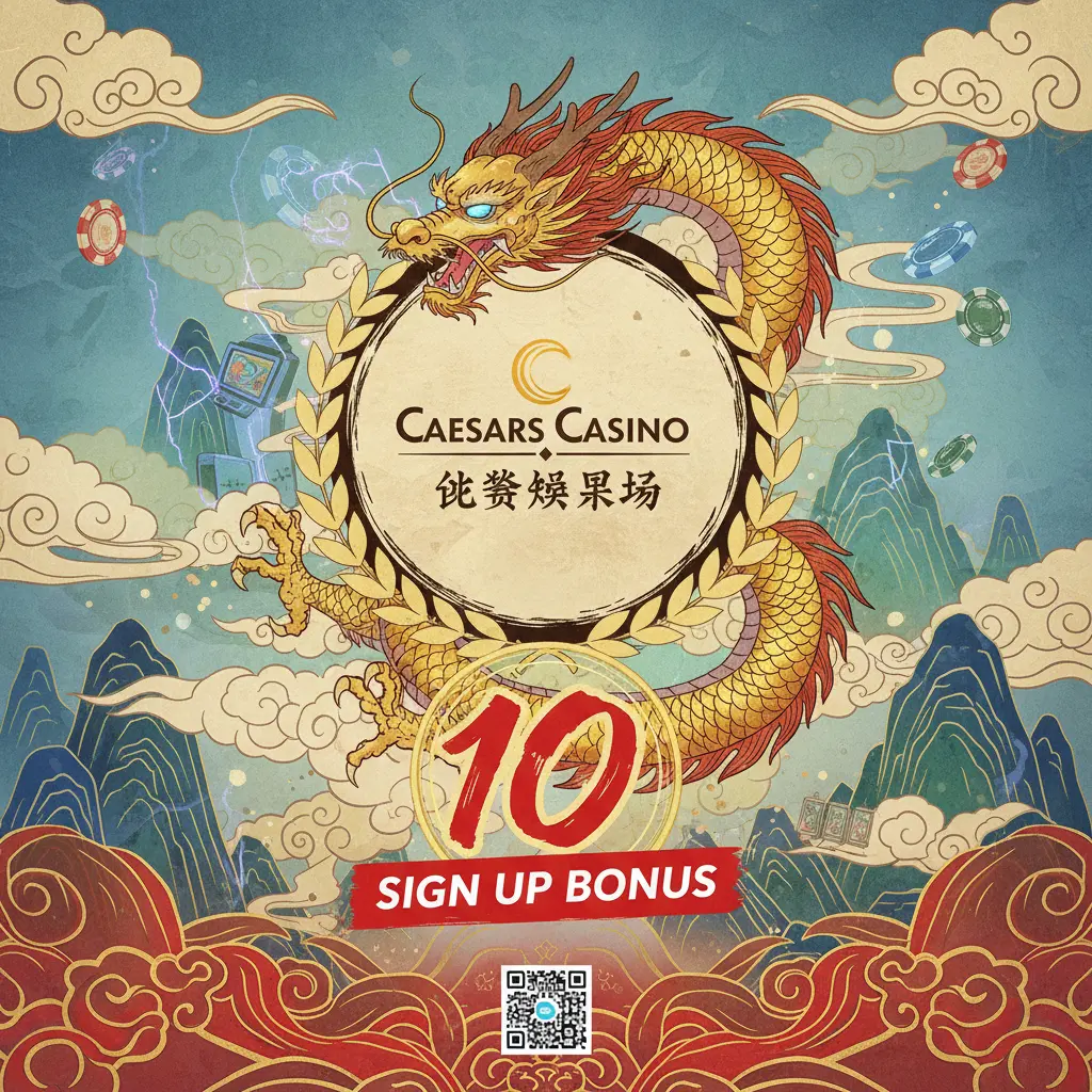 10 sign up bonus - Caesars