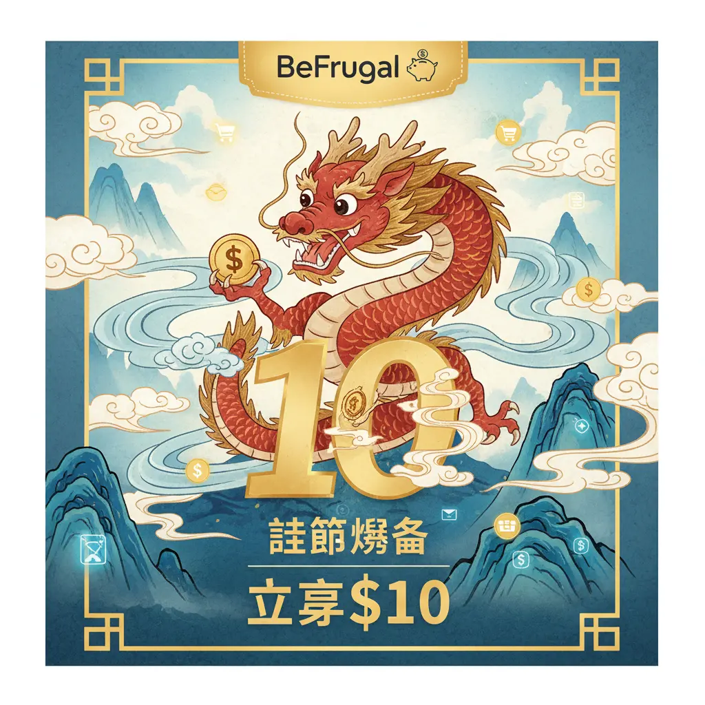 $10 sign up bonus - BeFrugal