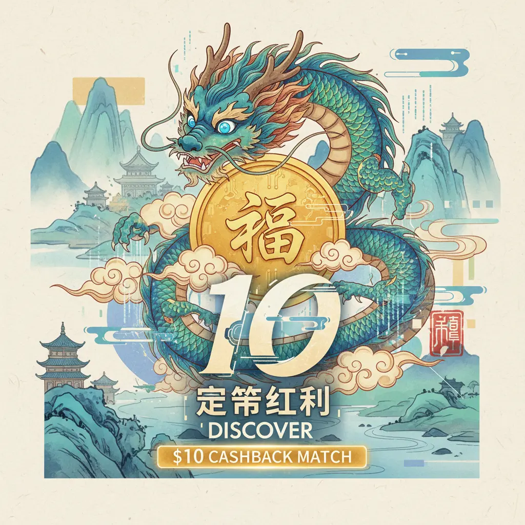 10 sign up bonus - Discover