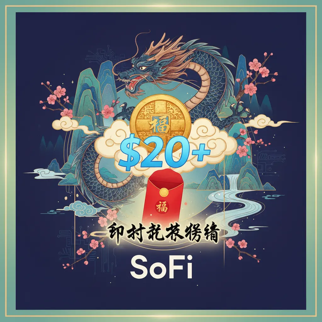 instant $20 sign up bonus - SoFi