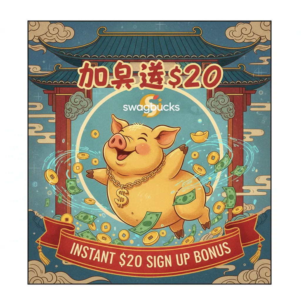 instant $20 sign up bonus - Swagbucks